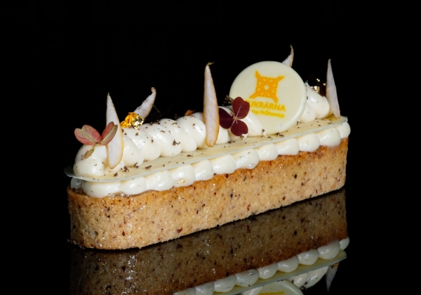 Tarte hruška a vanilka